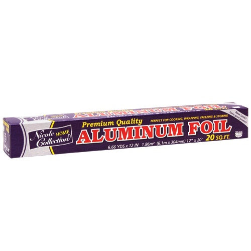 Aluminum Foil 12" X 20' Roll  - Nicole Home Collection