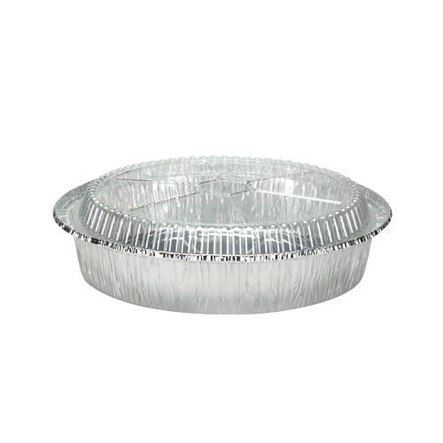 8" Round Aluminum Pan w/ Dome Lid - 8-Packs - Nicole Home Collection