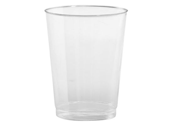 Clear 10oz Pastic Tumblers by Hanna K. Signature - 100-Packs