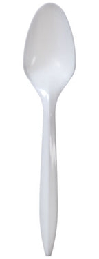 White Medium Weight Teaspoon 1000-Packs - Nicole Home Collection