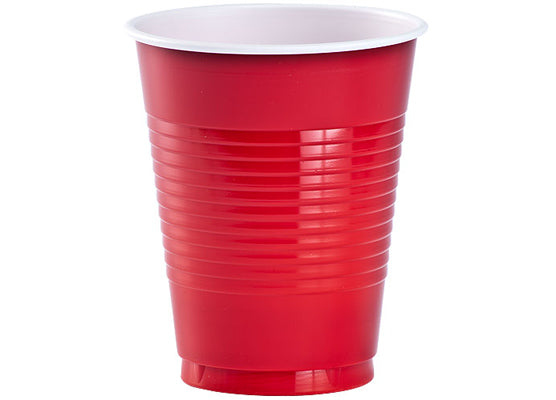 Red 18oz Plastic Cups by Party Dimensions - 16-Packs
