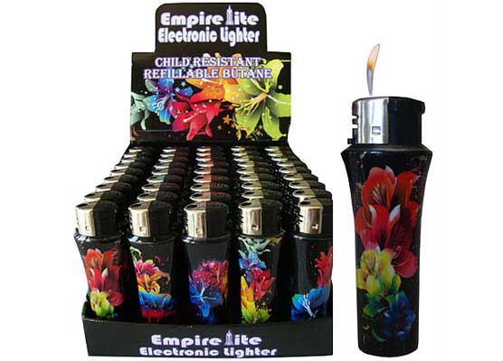 Lilly Flower Graphic Lighters