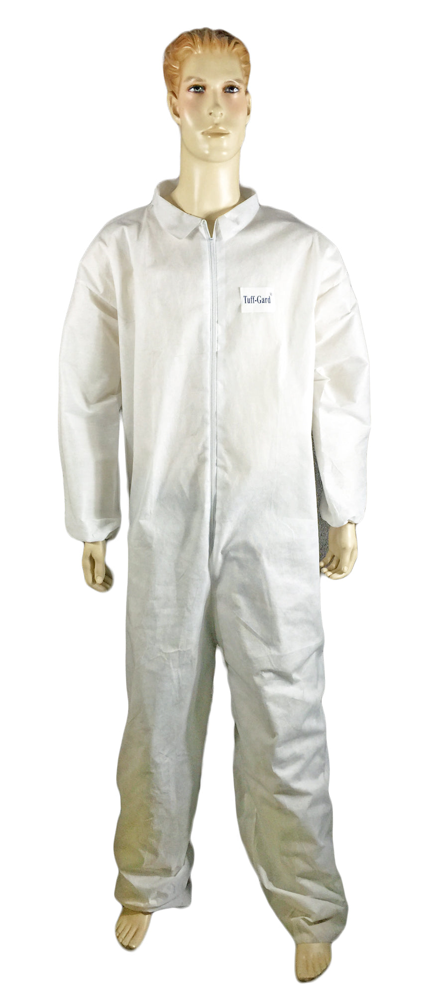 SMS Disposable Coveralls w/ Collar - Size: Large