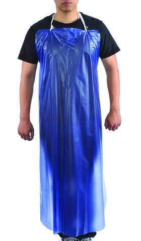 PVC Aprons - 6 Mil - 35" x 45" - Blue