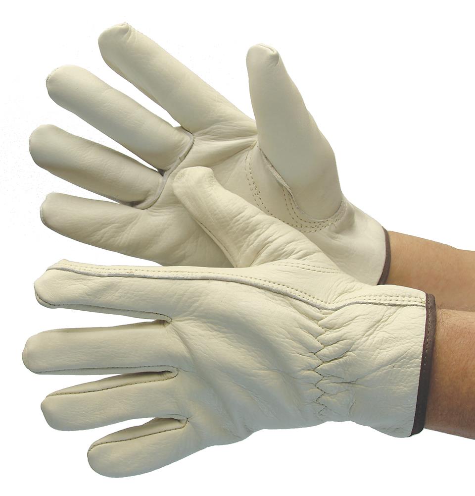 Premium A Grade Cowhide Leather Driver Gloves w/ Keystone Thumb - Size: XL