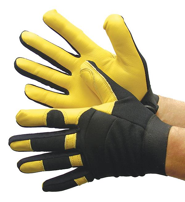 Goat Skin Mechanic Gloves - Size: Large