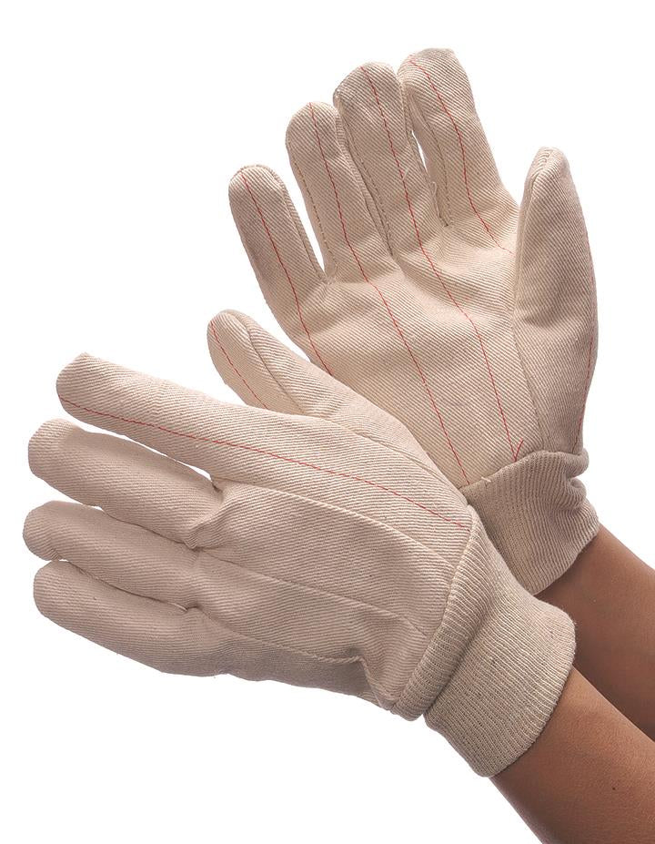 20 oz. Nap-In Double Palm Canvas Hot Mill Gloves - Size: Large