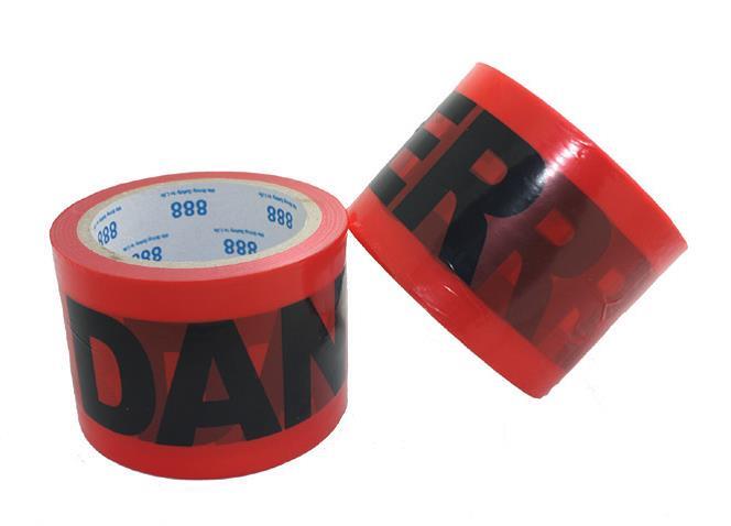 Red Danger Tape - 1,000 ft