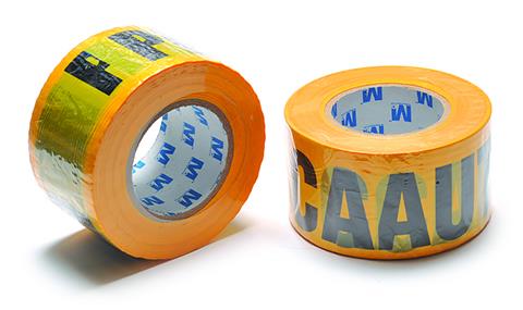 Yellow Precaucion Tape (Spanish) - 1,000 ft