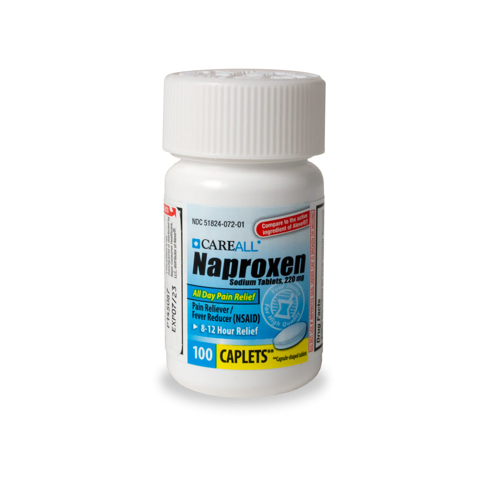 CareALL Naproxen Caplets 220mg 100/bt