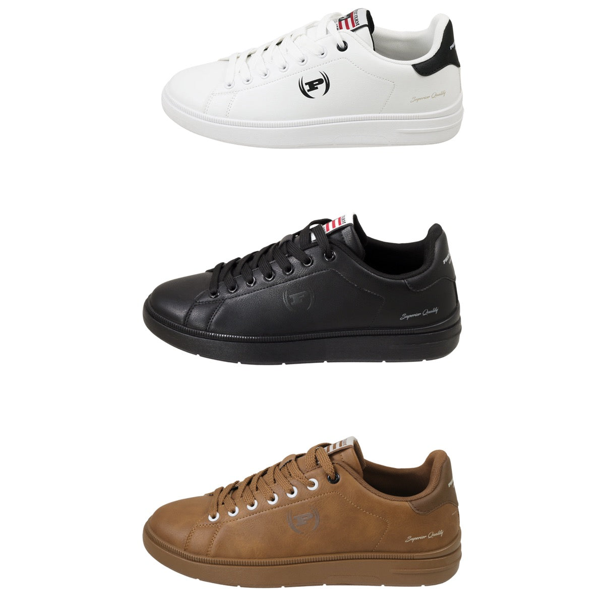 Men's Skate Sneakers w/ Printed Phat Logo & Soft Footbed - Choose Your Color(s)
