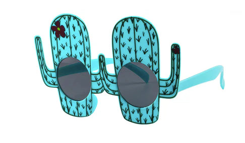 Transparent Cactus Novelty Party Glasses