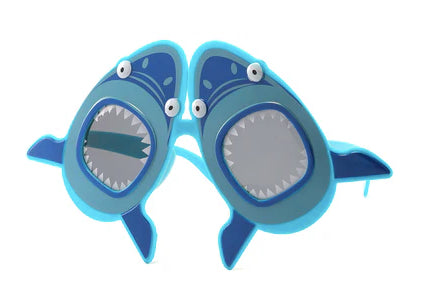 Screaming Shark Novelty Party Glasses