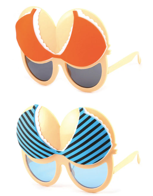 Beach Bikini Novelty Party Glasses
