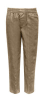 Little Boy's & Girl's Pull-On School Uniform Trouser Pants - Khaki - Choose Your Sizes (4-7)