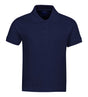 Boy's School Uniform Short Sleeve Polo Shirts - Navy Blue - Choose Your Sizes (2/3-18/20)