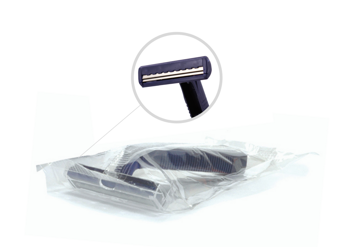 Twin Blade Razors (Individually Polybagged)