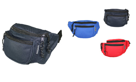 Travel Waist Fanny Packs - Choose Your Color(s)