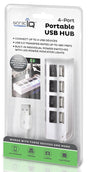 Sonic IQ 4 Port Portable USB Hub