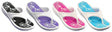 Women's Wedge Thong Sandals w/ Floral Inlay Footbed - Sizes 5-11
