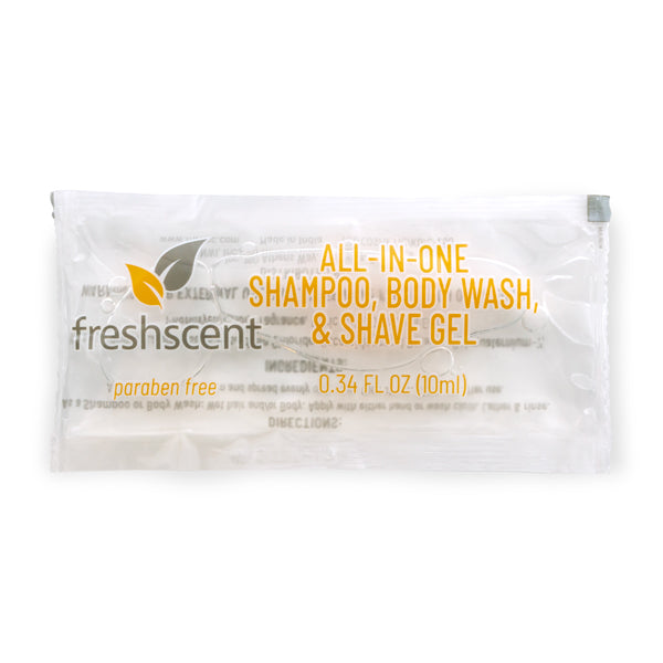 Freshscent 0.34 oz. Shampoo, Shave Lotion & Body Wash