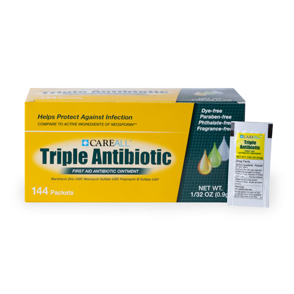 CareALL 0.9g Triple Antibiotic Ointment Packet