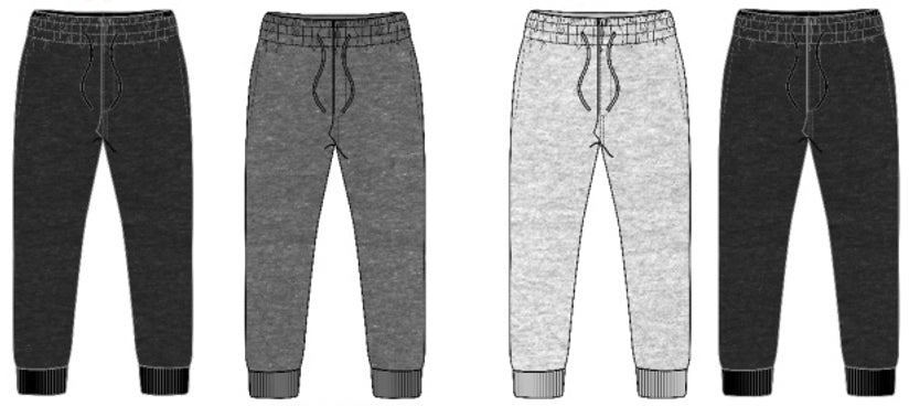 Men's Retro Edge Lounge Pants - Assorted Colors