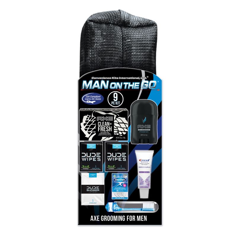 9 PC. Axe Youth Travel Kit
