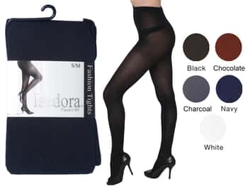 1 Pack Opaque Tights Pantyhose Stockings Multi-Colors One or Queen Size Long