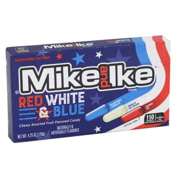 Mike And Ike Red White Blue Limited Edition Shipper Summer 2024