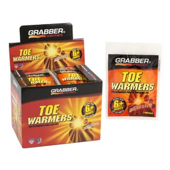 Warmers Toe 2pk Grabber Adhsv 8 - 40pc Display Box 6 Hours