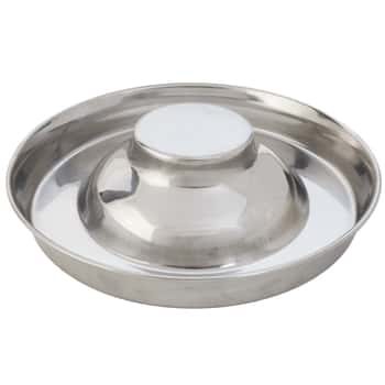 Stainless Steel 11 Inch Slow Feed Pet Bowl