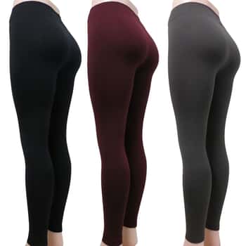 Buy Bunny Bae Fleece Lined Tights for Women Leggings Warm Thick Thermal  Opaque Tights Stretch Pantyhose for Winter at