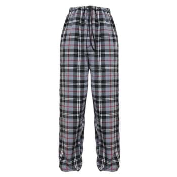 Men's Plaid Flannel Pajama Pants - Red, Black, & Grey - Sizes Small-2XL