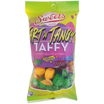 Tart N Tangy Taffy 7.5 Oz Raspberry, Lemon, Cherry, Apple, Berry