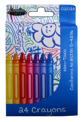 Crayons - 24-Packs