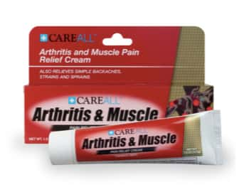 CareALL 1.5oz Arthritis and Muscle Cream (Capsaicin .025%)