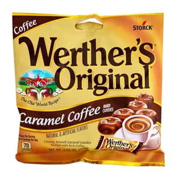 Werther's Original Caramel Coffee 2.65 Oz Peg Bag