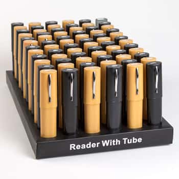 Readers In Plastic Tubecounter Display