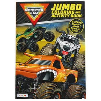 Coloring Book Monster Jam In 24pc Display Box