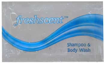 Freshscent 0.34 oz Shampoo & Body Wash Packet (10 ml)