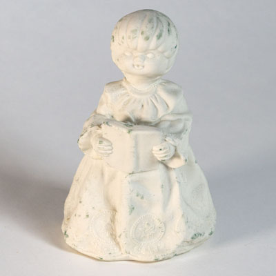 Jade Porcelain Caroling Angel FIGURINE 5.5in 2 Assorted