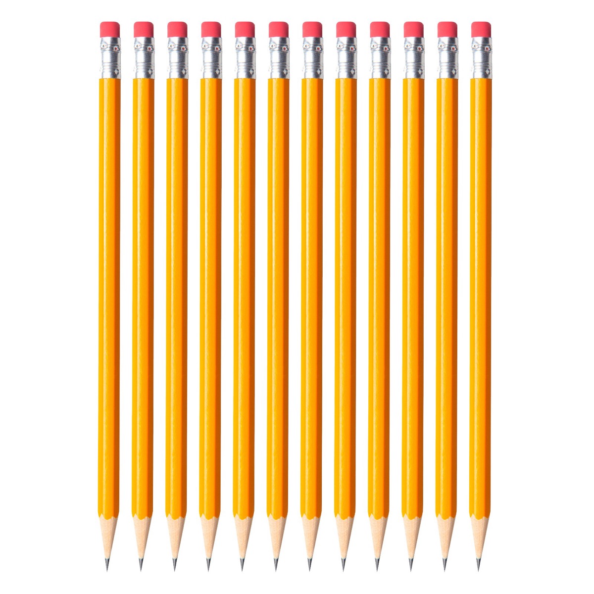 1000 Ct. Yellow #2 HB Bulk PENcils