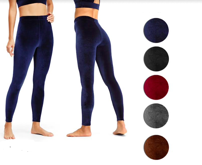 Women's Metallic Athletic Sports LEGGINGS