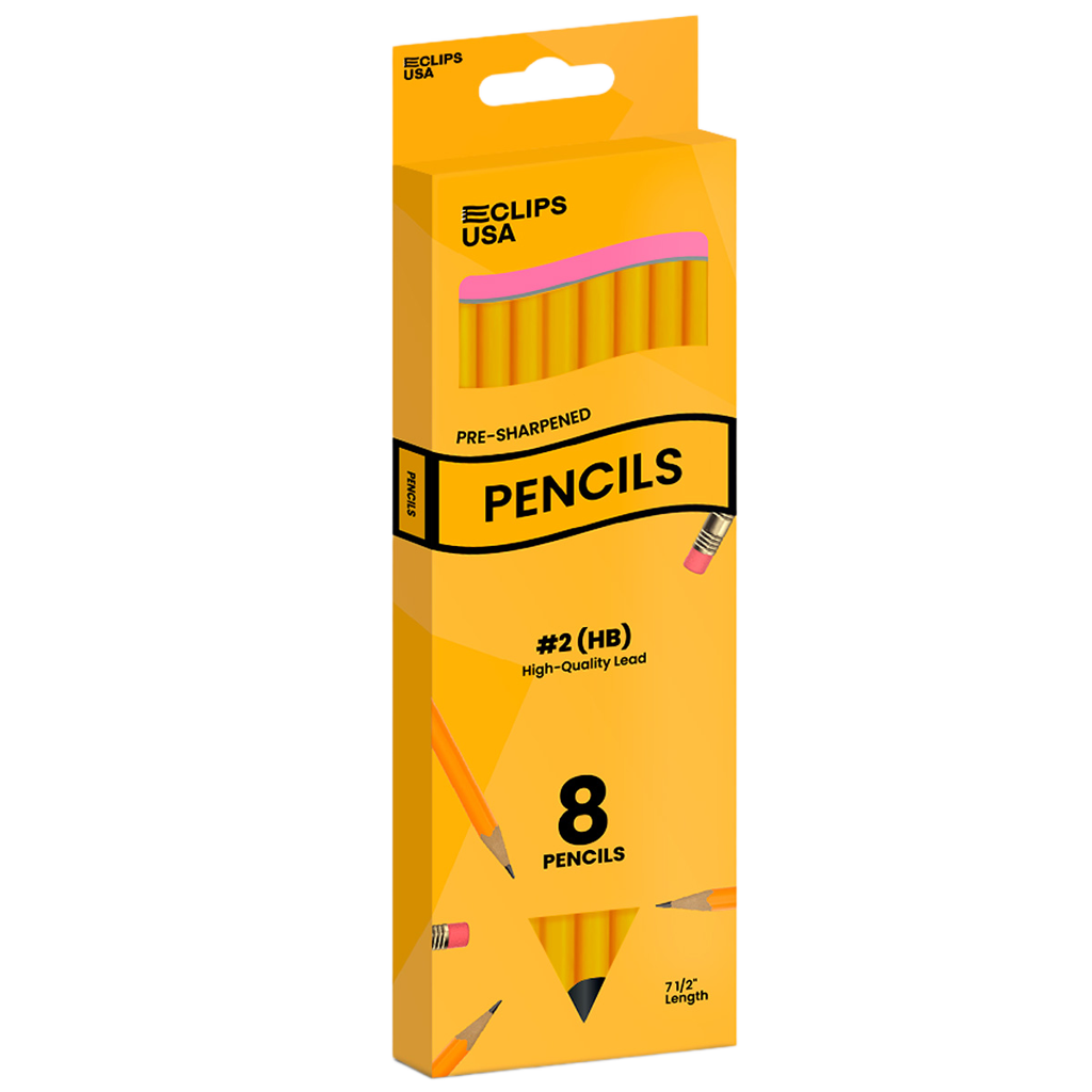 Classic Sharpened No. 2 PENCILs - 8-Packs