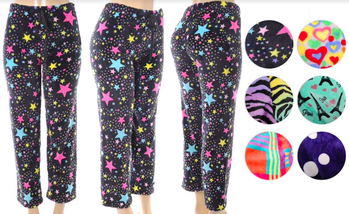 Women's Fleece PAJAMA Pants