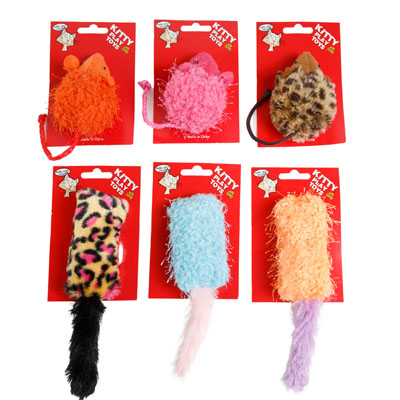 Cat TOY 6 Assortment In Merchandising Strip #14001/14003/14002/14004