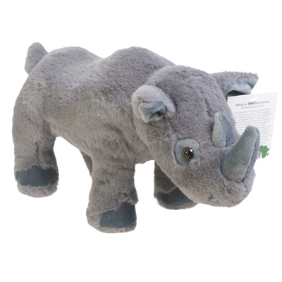 Plush 12in Standing Rhino Clara Discovery Wishpets*16.00*