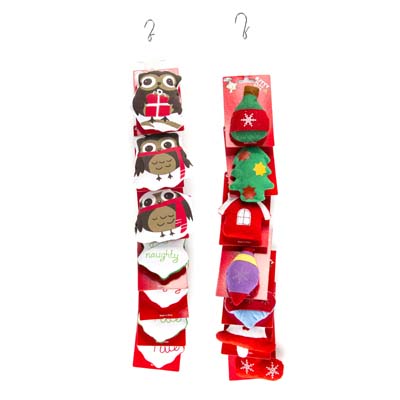 Cat TOY Christmas Merch Strip 4 Styles Per Strip 4 Strips Per Case