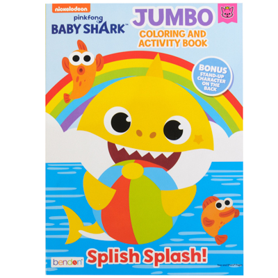 COLORING BOOK Baby Shark In 24pc Display Box